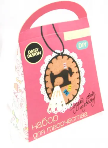 Набор для создания подвески "Модистка" (57317) обложка книги
