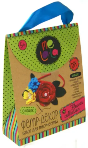 Набор для создания аксессуара "MeLala. Ободок" (55236) обложка книги