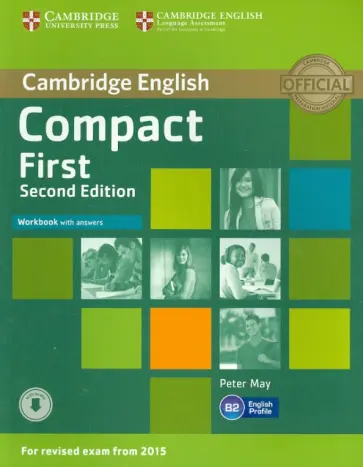 Peter May - Compact First. Workbook with Answers. Second Edition обложка книги