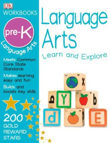 Anne Flounders - DK Workbook.  Language Arts - Pre-K обложка книги