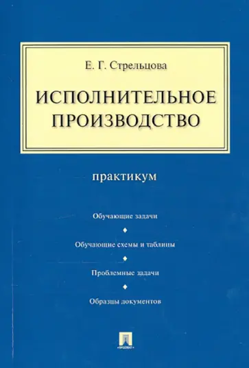 Елена Стрельцова - Исполнительное производство. Практикум Елена Стрельцова - Исполнительное производство. Практикум обложка книги