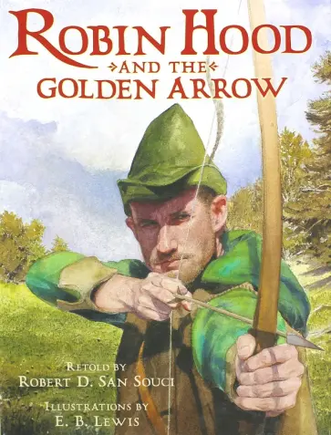 Robin Hood and  The Golden Arrow обложка книги