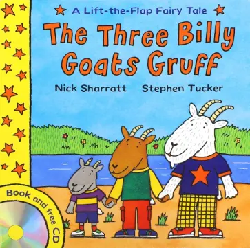 Nick Sharratt - Three Billy Goats Gruff  (+CD) обложка книги