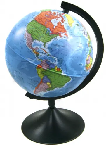 Глобус Земли политический, диаметр 120 мм. (ГЗ-120п) обложка книги