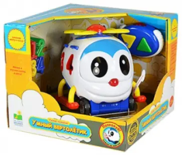 Игрушка развивающая "Умный вертолетик" (242094) обложка книги