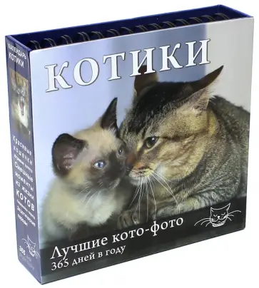 Евгения Гюнтер - Календарь "Котики. Лучшие кото-фото. 365 дней в году", универсальный Евгения Гюнтер - Календарь "Котики. Лучшие кото-фото. 365 дней в году", универсальный обложка книги
