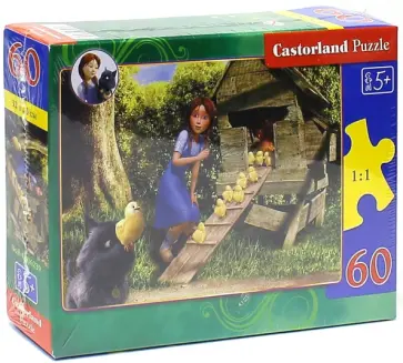 Puzzle-60 "Страна Оз. Пушистые друзья" (№6239) обложка книги