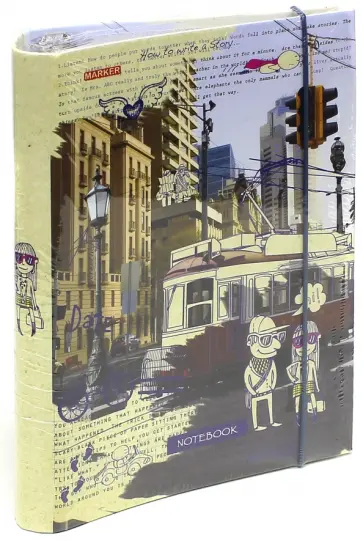 Тетрадь на кольцах "Marker. Street", А5+, 120 листов, в ассортименте (М-080512-C) Тетрадь на кольцах "Marker. Street", А5+, 120 листов, в ассортименте (М-080512-C) обложка книги