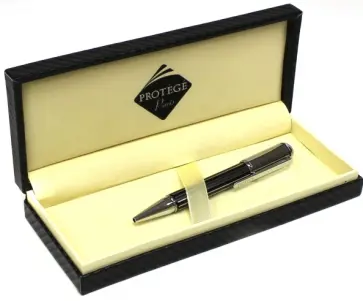 Ручка шариковая,. цвет корпуса черный (739422) обложка книги