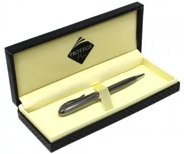 Ручка шариковая, цвет корпуса серебристый (121560) обложка книги