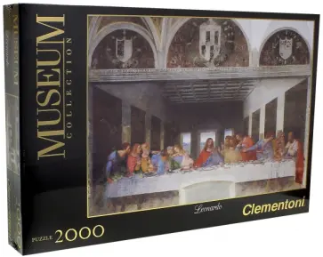 Пазл-2000 Леонардо да Винчи "Тайная вечеря" (32546) обложка книги