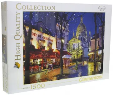 Пазл-1500 "Париж, Монмартр" (31999) обложка книги