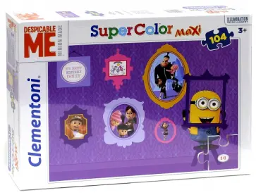 Пазл-104 Миньон "Забавные портреты" (23657) обложка книги