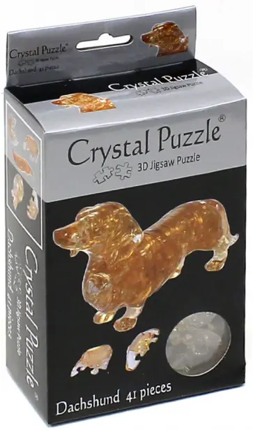 3D Головоломка. Такса обложка книги