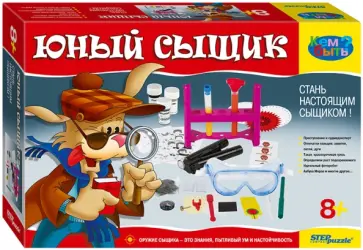 Игра "Юный сыщик" (76305) обложка книги