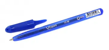 Ручка шариковая "Green Ice" (одноразовая, 0,6 мм, синяя) (224430) обложка книги