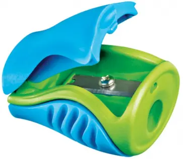 Точилка "BOOGY" (1 отверстие, с непрозрачным контейнером, цвет в ассортименте) (63311) обложка книги