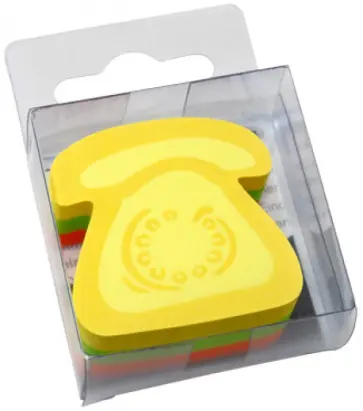 Блок-кубик. Телефон. 3 цвета. 50х50 мм. 225 листов (5843-39) обложка книги