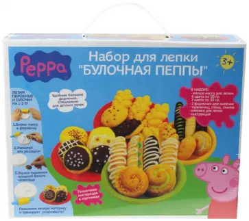 Набор для лепки БУЛОЧНАЯ ПЕППЫ (24054) обложка книги