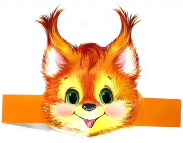 Маска-ободок Белочка (МА-7975) обложка книги