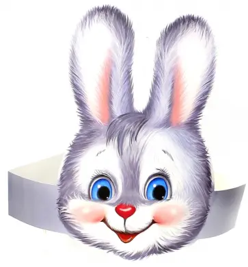 Маска-ободок "Зайчик" (МА-7976) обложка книги