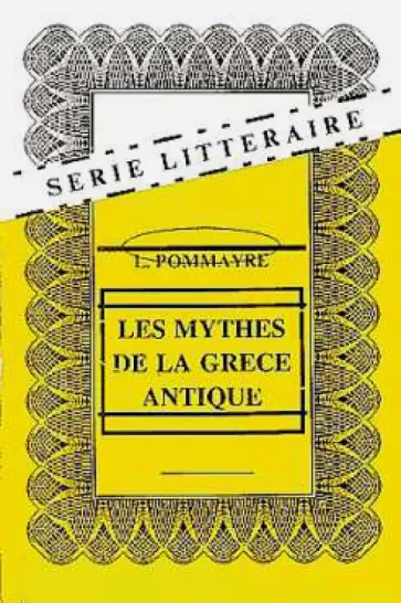 Л. Поммер - Мифы Древней Греции на французском языке обложка книги