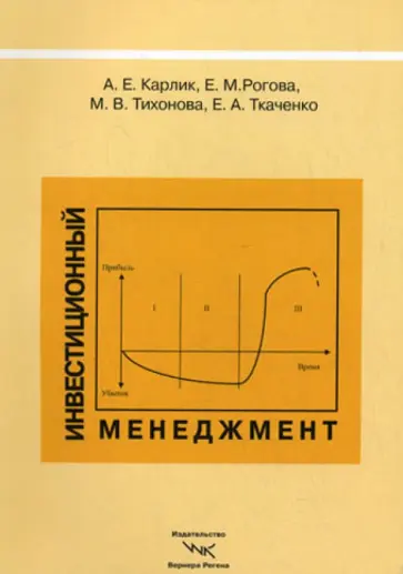Карлик, Ткаченко - Инвестиционный менеджмент обложка книги