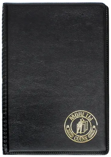 Альбом для монет (72 ячейки, 115х170 мм, ПВХ), в ассортименте (М2-00) обложка книги