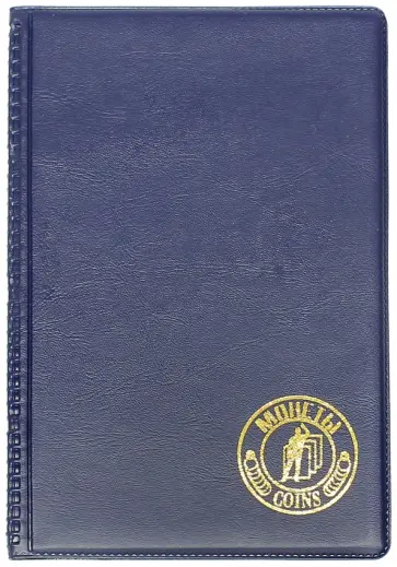 Альбом для монет (96 ячеек, 115х170 мм, ПВХ) (М2-01) обложка книги
