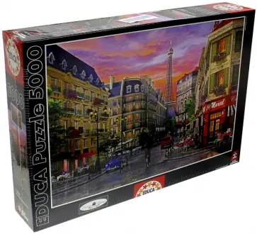 Пазл-5000 "Рю де Пари, Д. Дэвисон" (16022) обложка книги