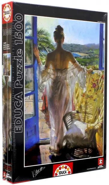 Пазл-1500 "Средиземноморье, Винсент Ромеро" (16305) обложка книги