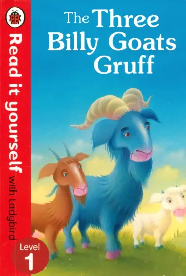 Three Billy Goats Gruff обложка книги