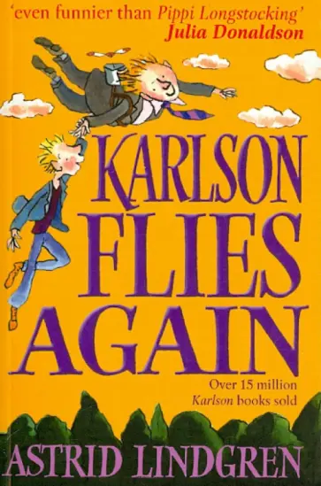 Astrid Lindgren - Karlson Flies Again обложка книги