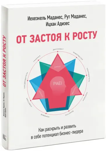 Маданес, Адизес - От застоя к росту. Как раскрыть и развить в себе потенциал бизнес-лидера Маданес, Адизес - От застоя к росту. Как раскрыть и развить в себе потенциал бизнес-лидера обложка книги