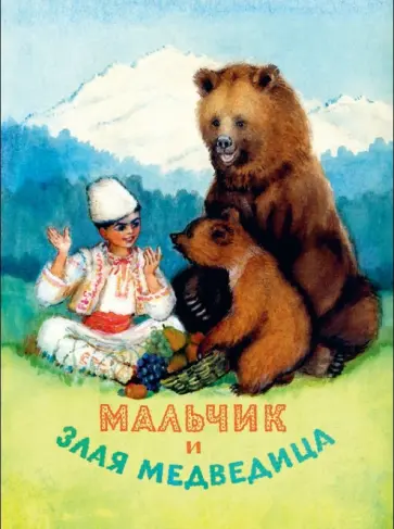Мальчик и злая медведица обложка книги