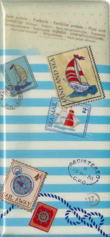 Конверт для путешествий "Морской" (37702) обложка книги