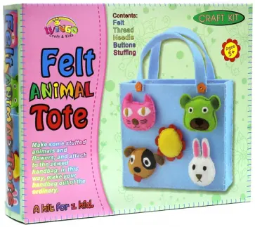 Набор Сумочка "Зверюшки" (WG20160) обложка книги