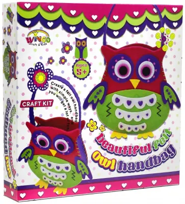 Набор Сумочка "Прекрасная Сова" (WG20136) обложка книги