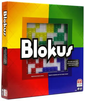 Игра настольная "Блокус" Games (BJV44) обложка книги