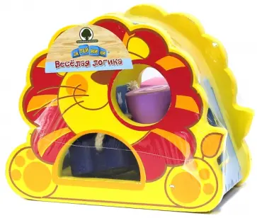 Сортер "Лев" (11,5х11,5х18 см, дерево) (GT5894) обложка книги