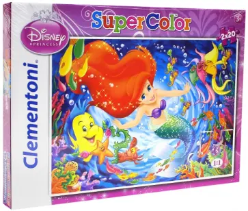 Пазл. Набор 2х20 элементов. Русалочка (24503) обложка книги