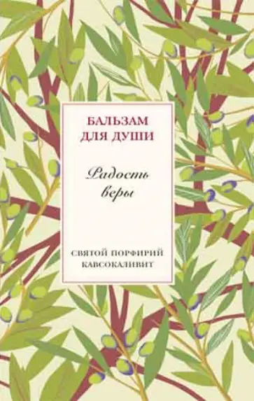 Порфирий Старец - Радость веры обложка книги