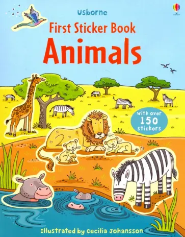 Jessica Greenwell - Animal Sticker Book Jessica Greenwell - Animal Sticker Book обложка книги