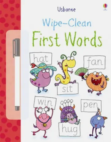 Wipe-Clean First Words Wipe-Clean First Words обложка книги