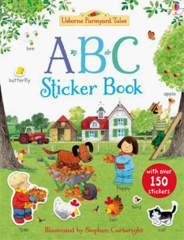 Jessica Greenwell - ABC Sticker Book обложка книги