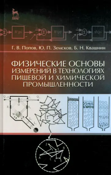 Попов, Земсков - Физические основы измерений в технологиях пищевой и химической промышленности. Учебное пособие обложка книги