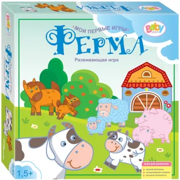 Развивающая игра "Ферма" (89805) обложка книги