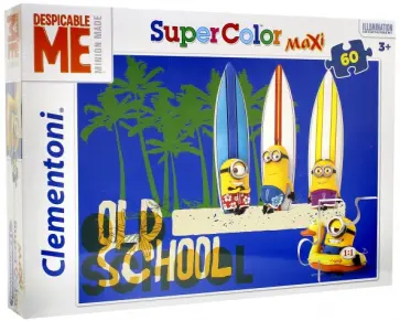 Пазл. 60 Maxi. Minions Серферы (26741) обложка книги