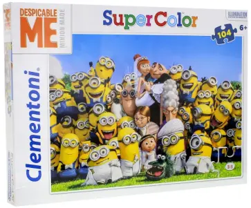 Пазл 104.  Minions Свадебная фотография (27905) обложка книги