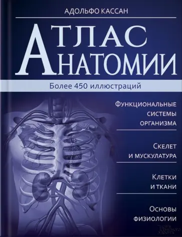 Адольфо Кассан - Атлас анатомии обложка книги